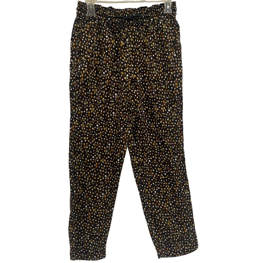 Scotch & Soda Nina Mid-Rise Tapered Jogger in Floral Cinnamon Spice Size S /‎ 30